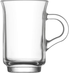 LAV ADA408 155cc 6pc tea glass with handle