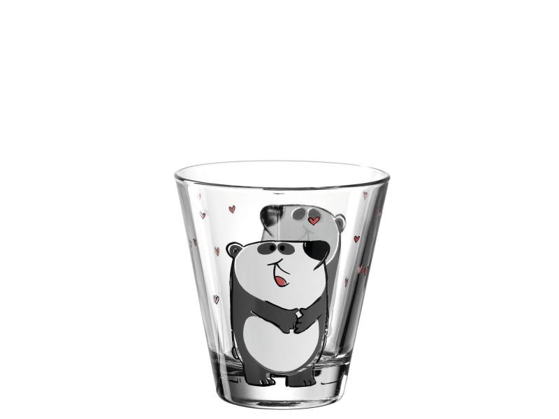 Leonardo Kindertrinkglas Bambini Panda, 6-teilig