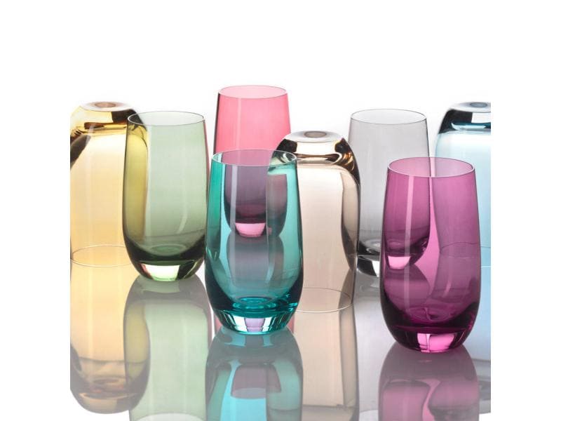 Leonardo Trinkglas Sora 390 ml, 6 Stück, Mehrfarbig