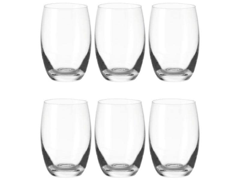 Leonardo Trinkglas Cheers 460 ml, 6 Stück, Transparent