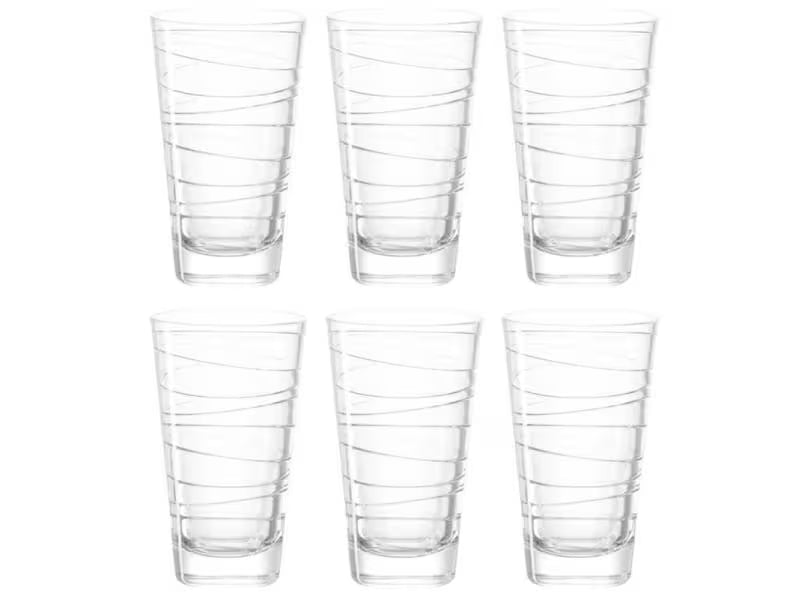 Leonardo Trinkglas Vario 280 ml, 6 Stück, Transparent