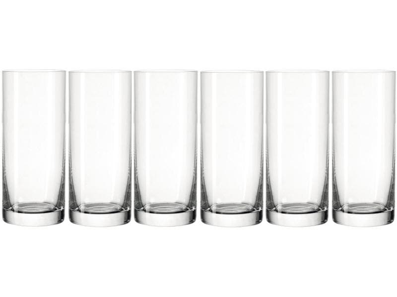 Leonardo Trinkglas Easy 330 ml, 6 Stück, Transparent
