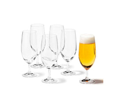 LEONARDO Bierglas Daily 280 ml, 6 Stück, Transparent