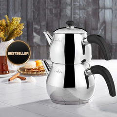 Karaca Layla Black Tea Kettle Set