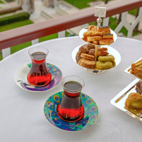 Karaca X Çırağan Palace Shop 12 Teiliges Teeservice für 6 Personen
