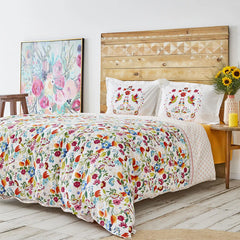 Karaca Parlin Bettwäsche-Set für Doppelbett Fuchsia aus 100 % Baumwolle