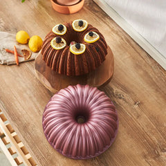 Karaca Cake Pro Bundform Gusskuchenform Rosa