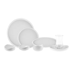Karaca Forever Bone Olla Frühstücksset für 6 Personen, 28-teilig