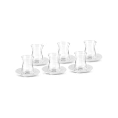 Karaca Roma Teeset, 6 Personen, 12-teilig