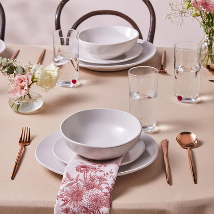 Karaca Scarlet Tafelservice, 18-teilig, 6 Personen