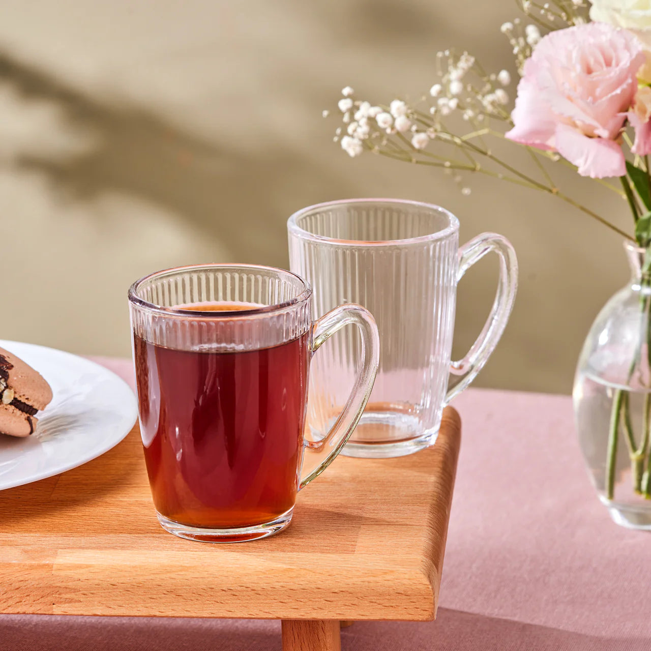 Karaca Edna 6-teiliges Teeglas-Set, 160ml