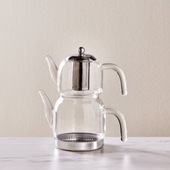 Karaca Panora – Glas-Teekanne in Familiengrösse