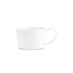 Karaca Epsilon Porzellanbecher Weiss, 680 ml