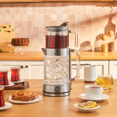 Karaca Luma Glas-Teemaschine