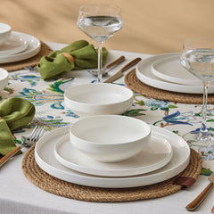 Karaca Stream Bone China Saturn Tafelservice für 4 Personen, 12-teilig