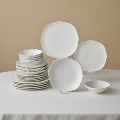 Karaca Bloom Bone China Tafelservice für 6 Personen, 24-teilig