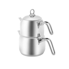 Karaca Urban Midi Teekannen-Set aus Edelstahl, 3-teilig