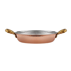 Karaca Alacahöyük Sahan Flat Copper Frying Pan 20cm 