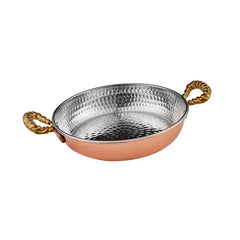 Karaca Alacahöyük Sahan Flat Copper Frying Pan 20cm 