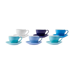 Karaca The Blue Shades 6 Person Tea Set