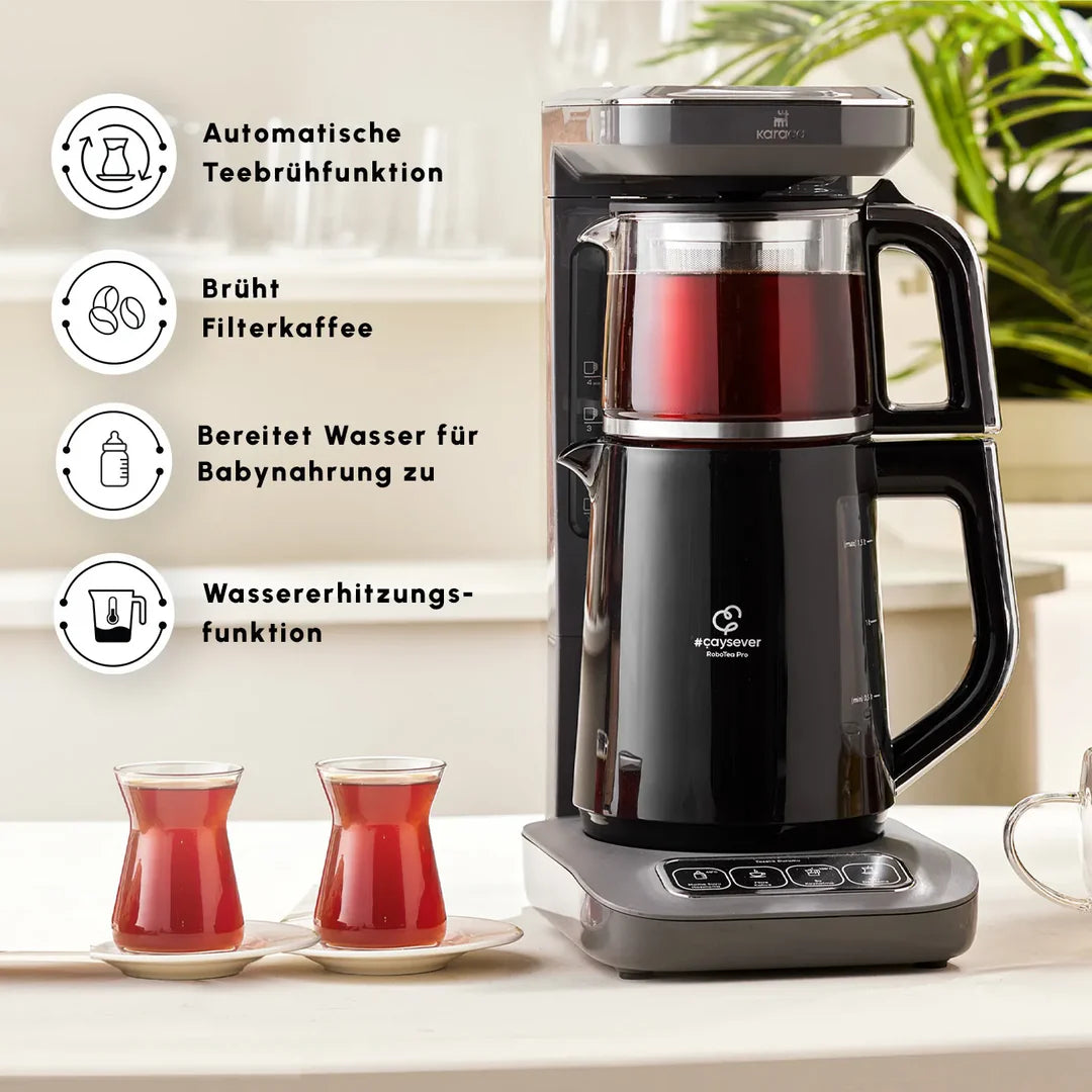 Karaca Caysever Robotea Pro, Teekocher, 4 in 1