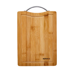 Karaca Owen Rechteckiges Bambus-Schneidebrett – 28 × 20 cm