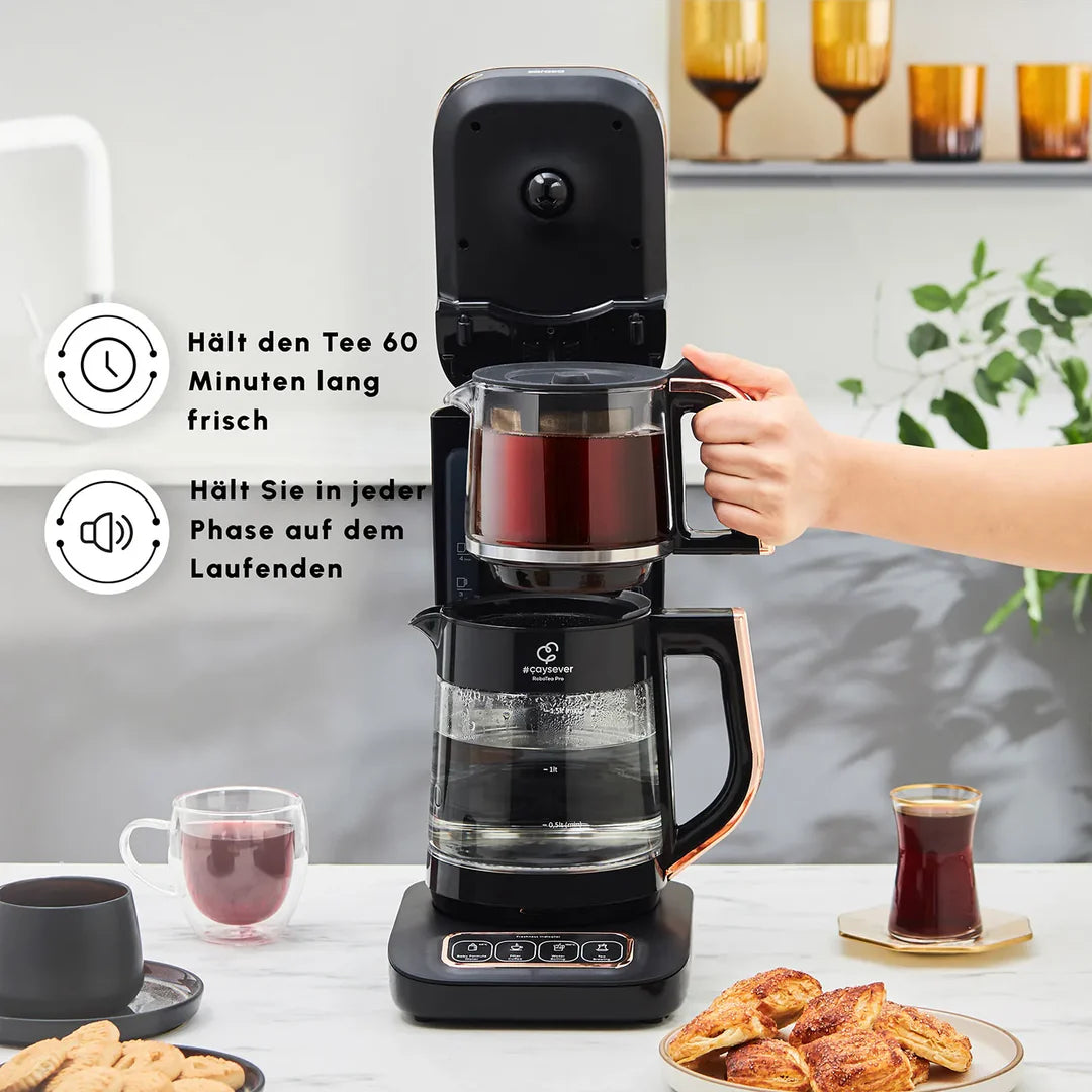 Karaca Caysever Robotea Pro, Teekocher, 4 in 1