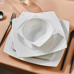 Karaca Royal White 6 Personen Geschirrset, 24 Teilig