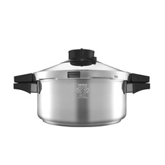 Karaca Quick & Safe Schnellkochtopf-Set 6 + 8 Liter, 4-teilig