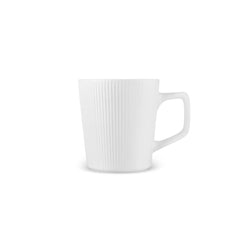 Karaca Vini Kaffeebecher Weiss aus Steinzeug, 520 ml