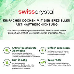 Karaca Swiss Crystal Induktions Pan Cremig, 30 Cm