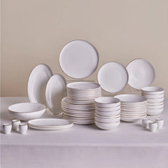 Karaca Streamline Meridian Gold tableware set 59 pieces for 12 people
