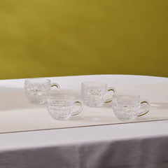 Karaca Emel Tee-Cup-Set für 4 Personen, 4-teilig