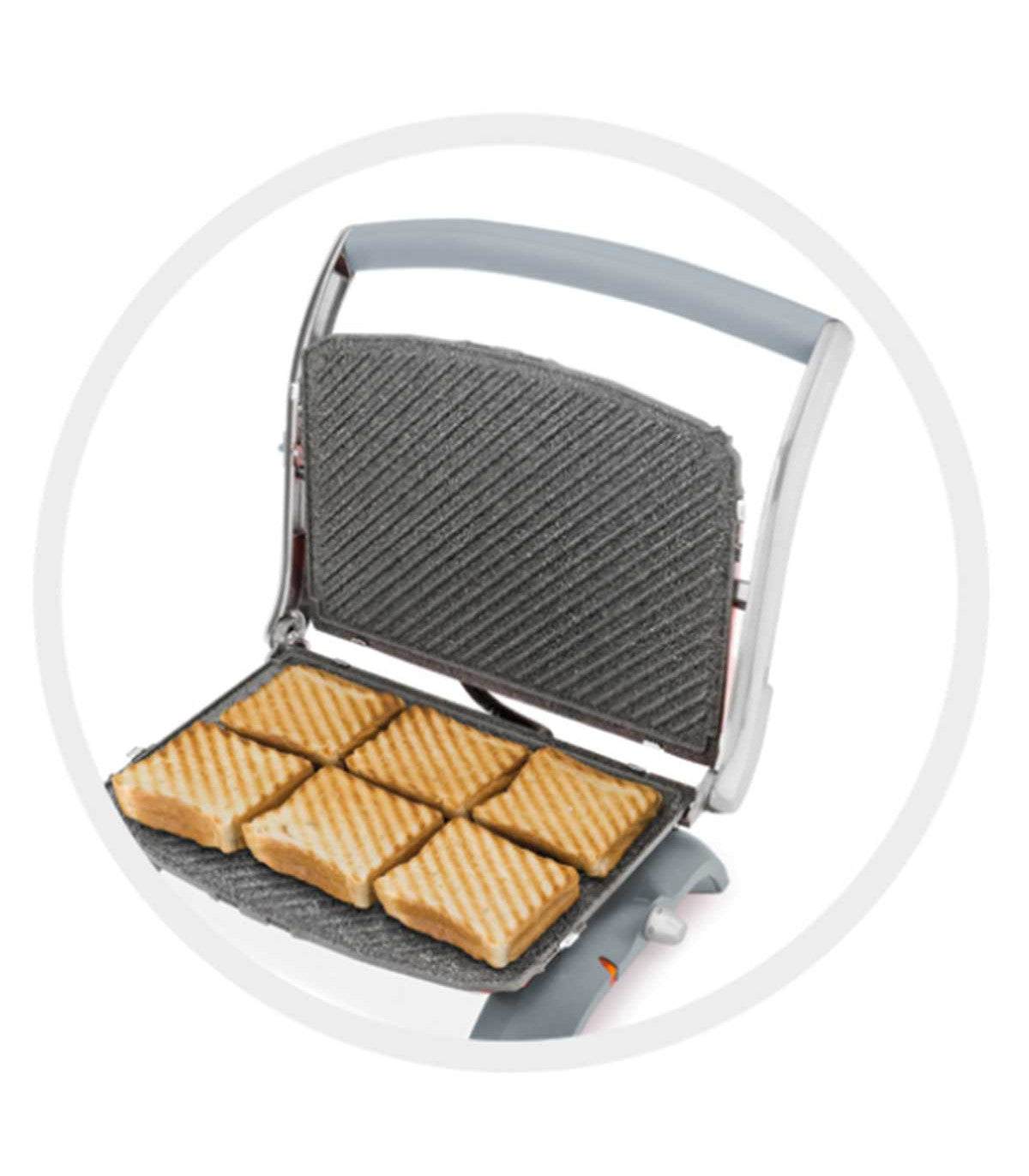 Arzum AR292 Lux Granite Kontaktgrill und Sandwich Toaster
