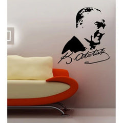 Velours wall sticker Atatürk-6 47X51cm