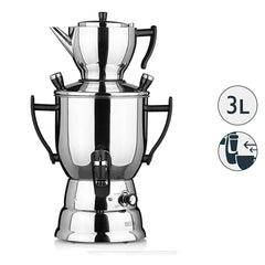 Beem Samowar TEA-PERFECT Edelstahl 3L