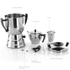 Beem Samowar TEA-PERFECT Edelstahl 3L