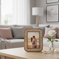 Karaca Nova Strohrahmen für Foto 13x18 cm