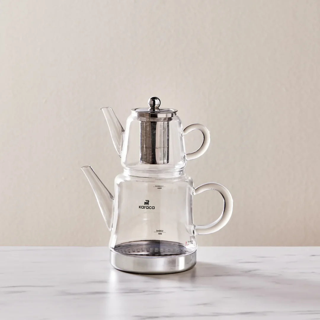 Karaca Dora glass teapot 