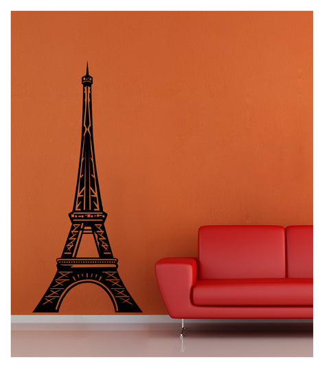 Velours wall sticker Eiffel Tower 170X74 cm