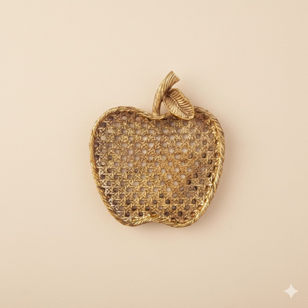 Karaca Nova Apple (Apfel) Dekorativer Teller 17x19,5 cm