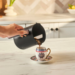 Karaca Hatır Neo Türkische Kaffeemaschine, 735 W, 300 ml, Roségold