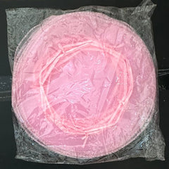 50 Stück Geschenkorganza-Beutel Rosa 24 cm, rund, Mandelzucker-Beutel, Mini-Organza-Beutel,