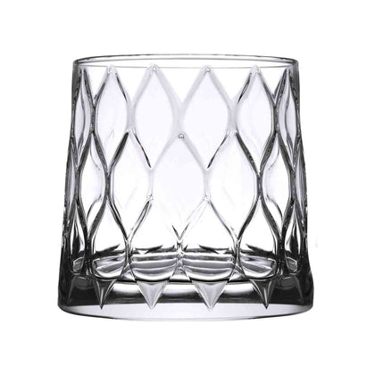 4er Paşabahçe 420194 Leafy Whisky Glas mit 300 cc