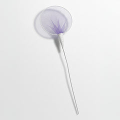 12 Stk. Delikate Deko-Picks „Lila Tüllzauber“ – 13 cm, ideal für Gastgeschenke & Braut-Accessoires