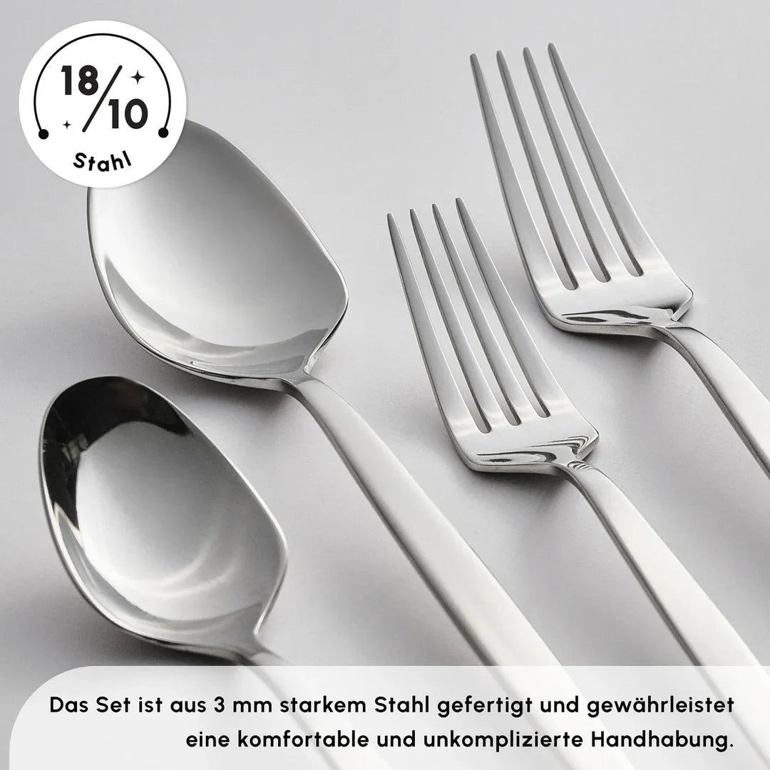 Thor Elegance Besteckset für 12 Personen, 84-teilig