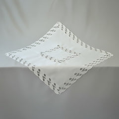 „Pure Classic“ Tischdecke – Cremeweiss, Eckig