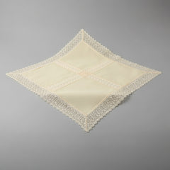 Tischdecke „Natural Linen“ – Ecru, Leinen-Optik