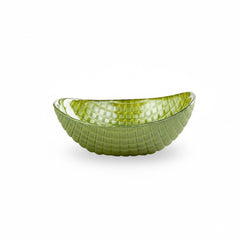 Karaca Turtle (Schildkröte) Grüne Schale für Vorspeisen/Schwarzes Happchenschüssel