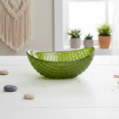 Karaca Turtle (Schildkröte) Grüne Schale für Vorspeisen/Schwarzes Happchenschüssel